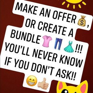 Offer or bundle!